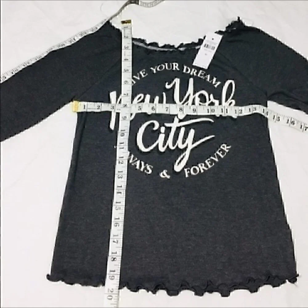 Justice Girls size 14/16  Top NYC